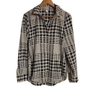 Richard Allen for H&M Gingham Blouse Size 4